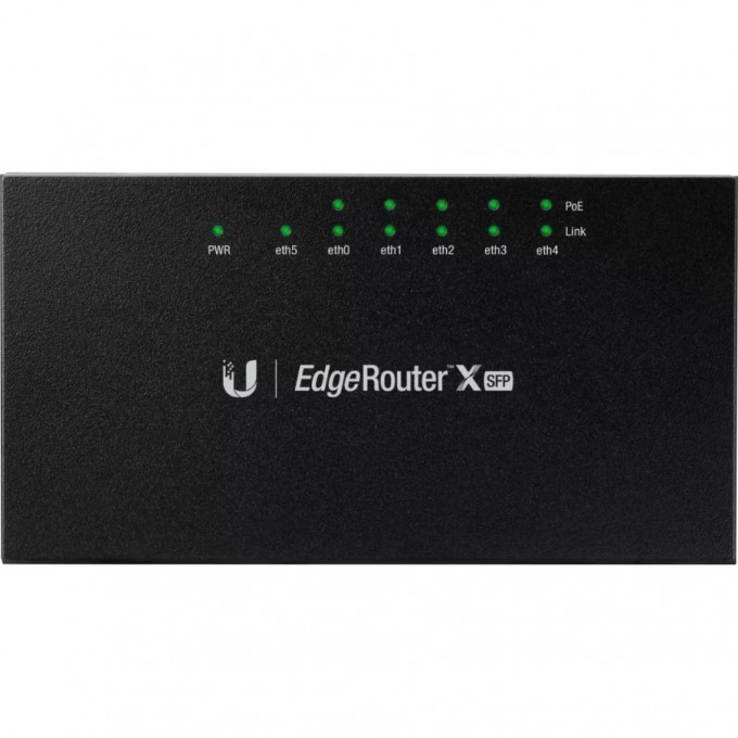 Маршрутизатор UBIQUITI EDGEROUTER X SFP ER-X-SFP Маршрутизатор UBIQUITI EDGEROUTER X SFP ER-X-SFP