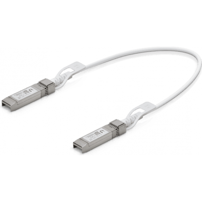 Кабель UBIQUITI DIRECT ATTACH COPPER CABLE, SFP+, 10GBPS, 0.5 METER UC-DAC-SFP+ Кабель UBIQUITI DIRECT ATTACH COPPER CABLE, SFP+, 10GBPS, 0.5 METER UC-DAC-SFP+