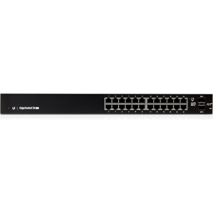 Коммутатор UBIQUITI EDGESWITCH 24 LITE ES-24-Lite Коммутатор UBIQUITI EDGESWITCH 24 LITE ES-24-Lite