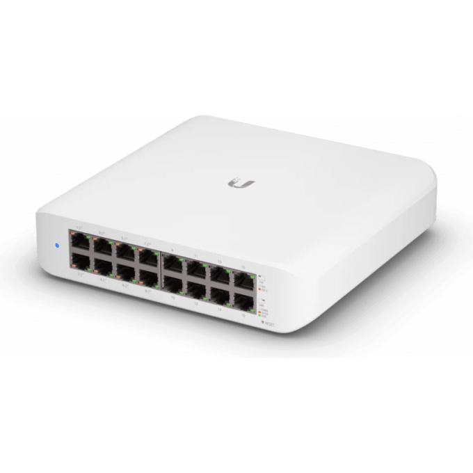 Коммутатор UBIQUITI UNIFI SWITCH LITE 16 POE USW-Lite-16-POE-EU Коммутатор UBIQUITI UNIFI SWITCH LITE 16 POE USW-Lite-16-POE-EU