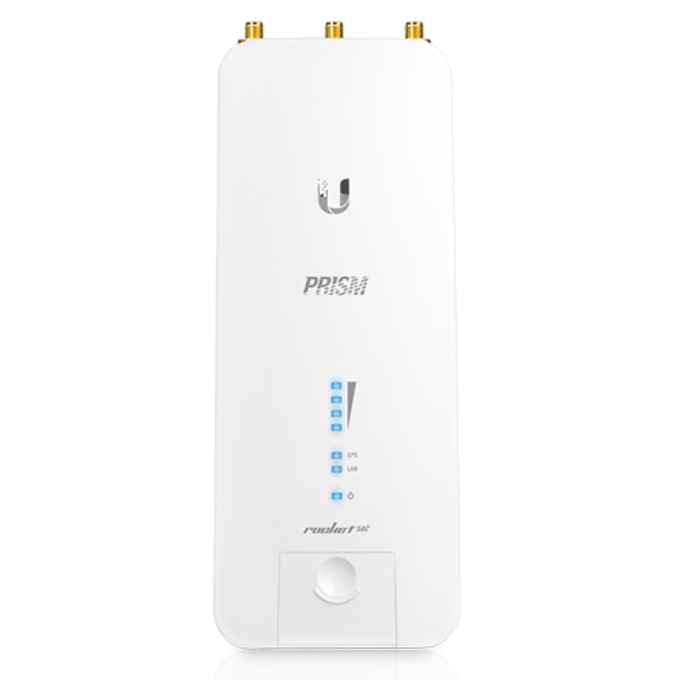 Точка доступа UBIQUITI ROCKET 2 AC PRISM 2.4 ГГц, PtP/PtMP, airMAX ac, 2x RP-SMA, фильтры airPrism, GPS Sync R2AC-PRISM.b.p Точка доступа UBIQUITI ROCKET 2 AC PRISM 2.4 ГГц, PtP/PtMP, airMAX ac, 2x RP-SMA, фильтры airPrism, GPS Sync R2AC-PRISM.b.p